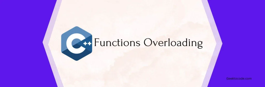  Function Overloading 